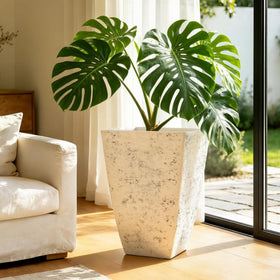 Autodaya versatile 19-inch planters for indoor/outdoor decor