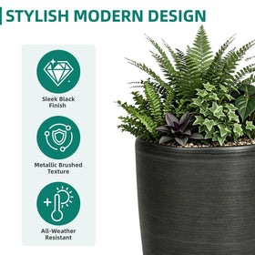 Autodaya gift-ready planter set for gardening enthusiasts and décor lovers.