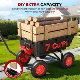Autodaya tow-behind compatibility with mower, tractor, and ATV.
