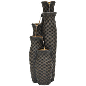 Autodaya weather-resistant polyresin construction built for year-round outdoor use.