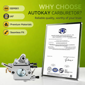 Autokay MS250 fuel tank vent assembly supports venting and smooth operation