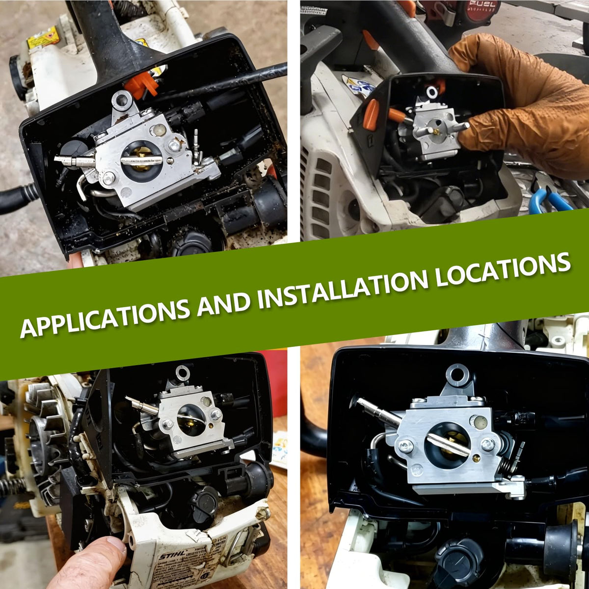 Autokay spark plug for MS192 improves ignition reliability and consistent running