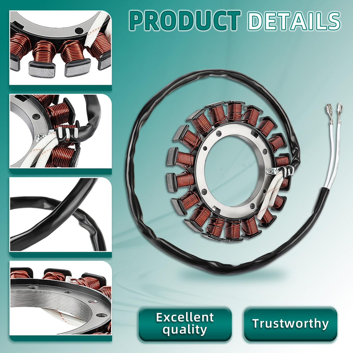 AUTOKAY stator kit packaging with OE numbers and specs