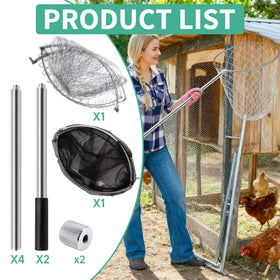 Autokcan foldable net frame for compact transport and storage