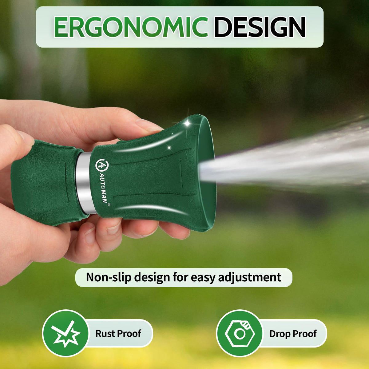 AUTOMAN 3/4-inch quick connector ensures a secure, leak-free fit