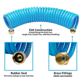 AUTOMAN EVA seven pattern nozzle offering versatile spray options for plants and patios.