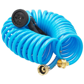 AUTOMAN EVA expandable coil design saves space when stored.