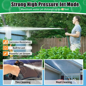 AUTOMAN Heavy-duty metal body resists impact and corrosion for outdoor use.