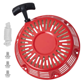 Automost GX390 pull-start recoil-assembly visible for smooth engine start.