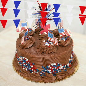 AuTop patriotic decor suits Independence Day and wedding celebrations beautifully.