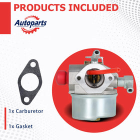 Autoparts carburetor replacement for Craftsman engines, installation view, supports smooth idle.