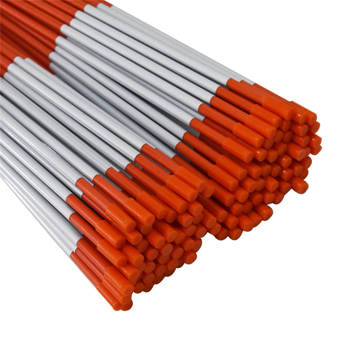 Autoparts driveway markers 48in orange for high visibility in snow.