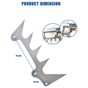 Autoparts chain catcher set demonstrates quick install and secure operation.