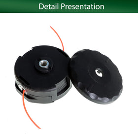 Autoparts five-pack trimmer heads on display highlighting value and versatility