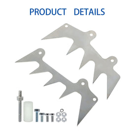 Autoparts hardware screws nuts set included for secure installation.
