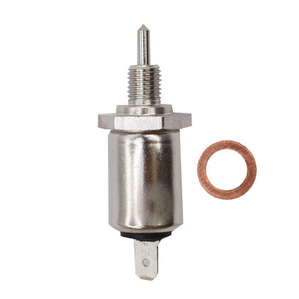 Autoparts shut off solenoid for Deere-Kawasaki; OE replacement ensures reliable shutdown.