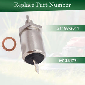 Autoparts visual-fit solenoid; precise pattern and shape match.