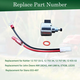 Autoparts Stens 055-497 replacement compatible for various brands