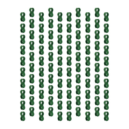 Auto-plaza 100X Plant Trellis Connector clip securing a stake for a sturdy garden frame