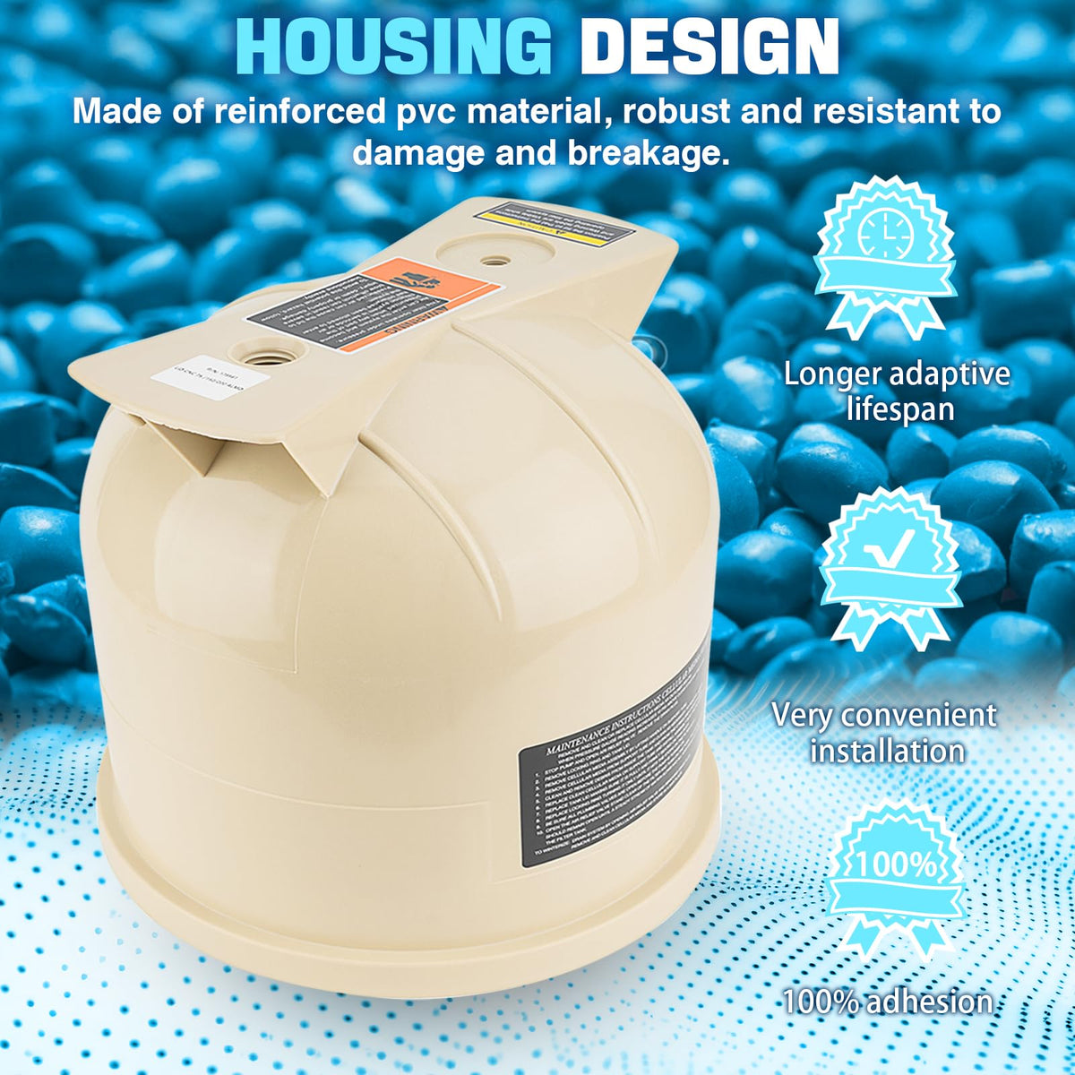 Autoverve bottom-diameter 12.67in lid ensures precise fit and seal