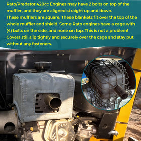 Small-engine demonstration with AUTOVIC blanket improving heat management.