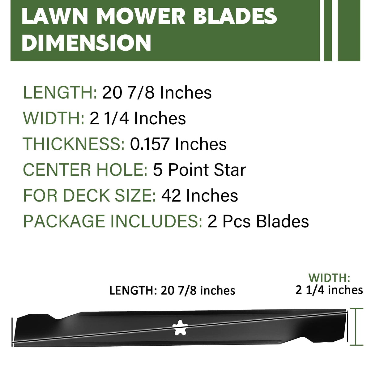 Autsurles blade compatibility chart helps verify model fit before ordering.