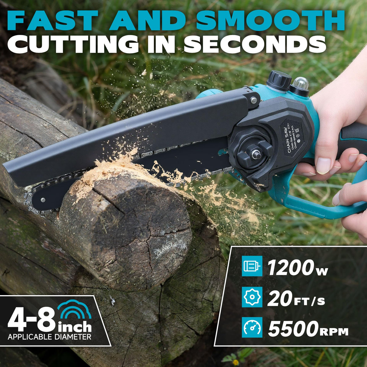 Autubin battery pack with 2x4.0Ah for extended runtime