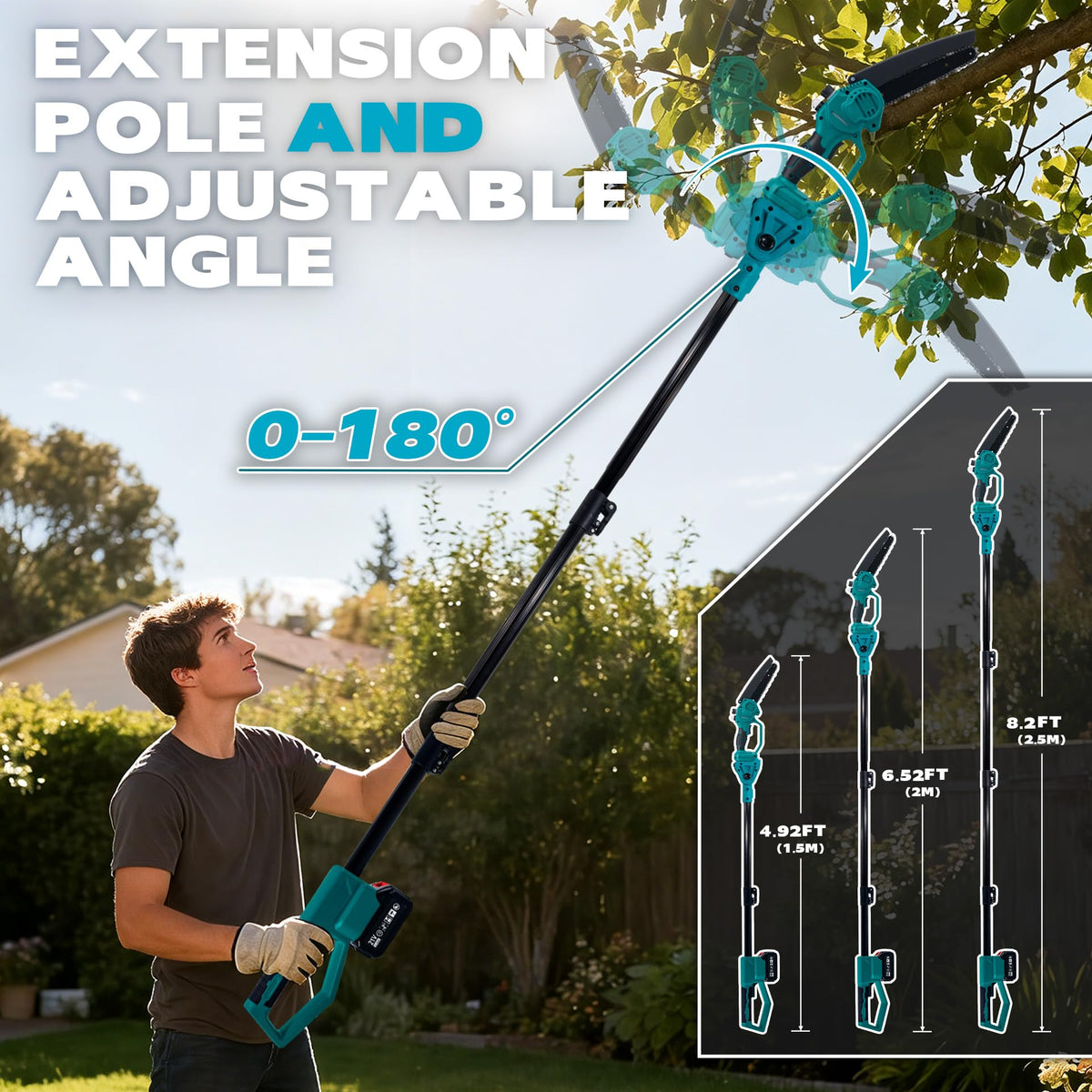 Autubin brushless motor powers fast pruning through thick wood