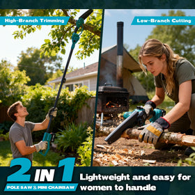 Autubin cutting angle adjustable head for precise pruning