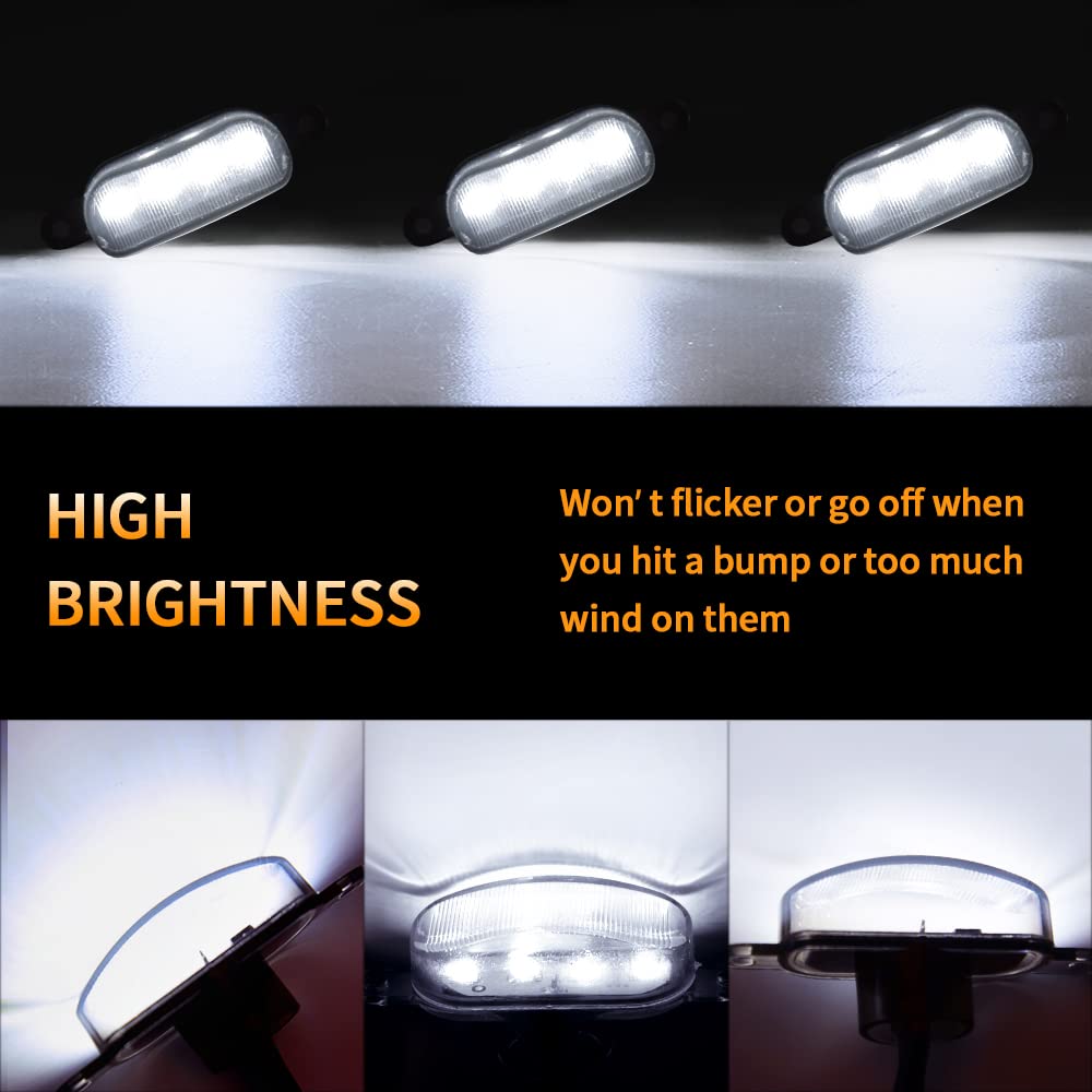 AUXLIGHT IP68 waterproof ABS housing resists rain and dust