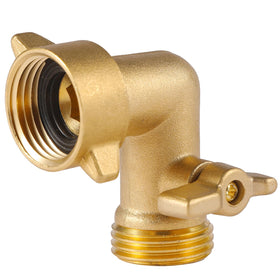 AuySier outdoor hose attachment compatible with faucets and timers.