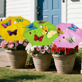 Avalessia rain protection umbrella shields pots during light showers