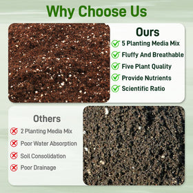 Avalution 18QT Potting Soil Mix ideal for a range of plants—flowers, herbs, vegetables.