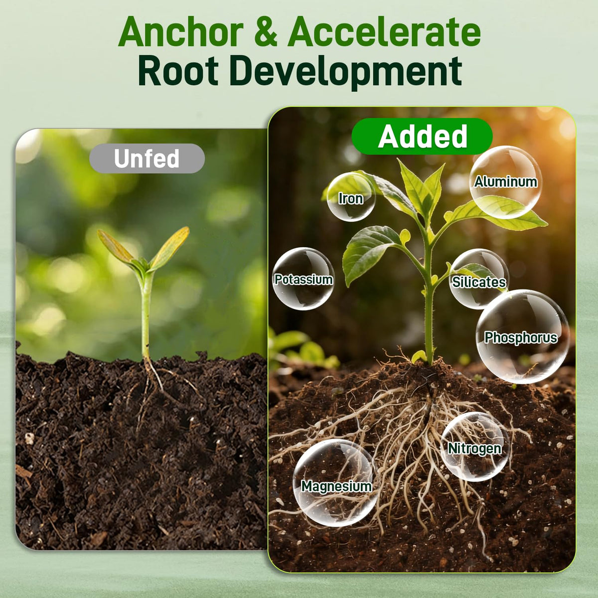 Avalution 9QT potting soil mix perlite close-up highlighting improved drainage and aeration.