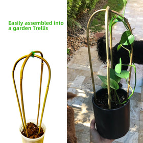 Avalution U-hoops install quickly; simply insert into soil.