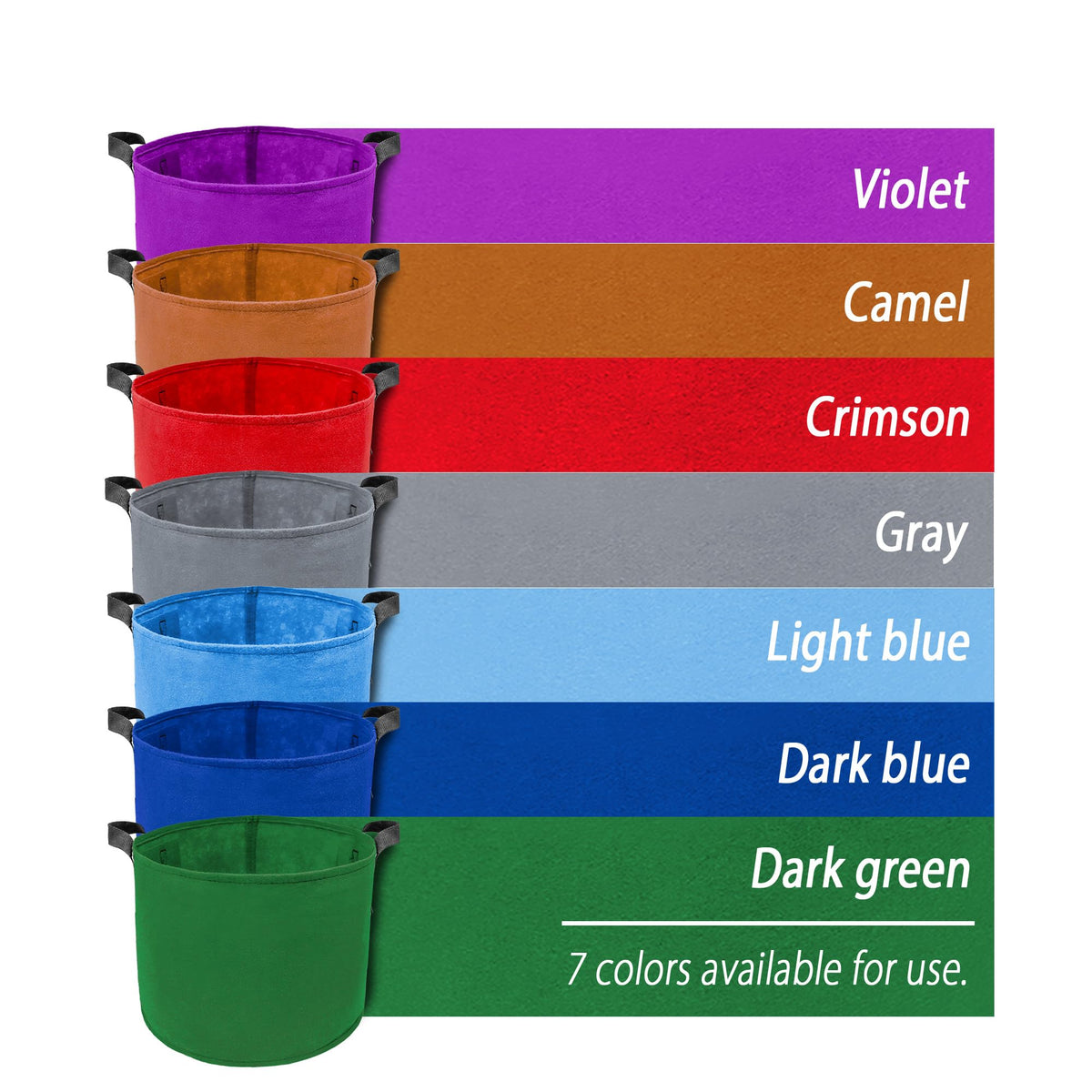 Avalution 7-gallon bags are reusable year after year.