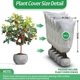Avalution multipurpose row cover doubles as summer shade and winter protection.