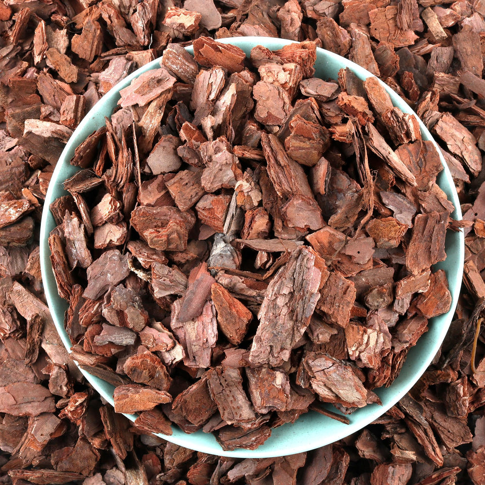 Avalution Orchid Bark 9QT bag exterior showing premium pine bark for orchid roots.