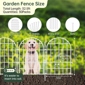 AVELOTUUG no-dig fence ground stake section shows fast, secure outdoor setup.