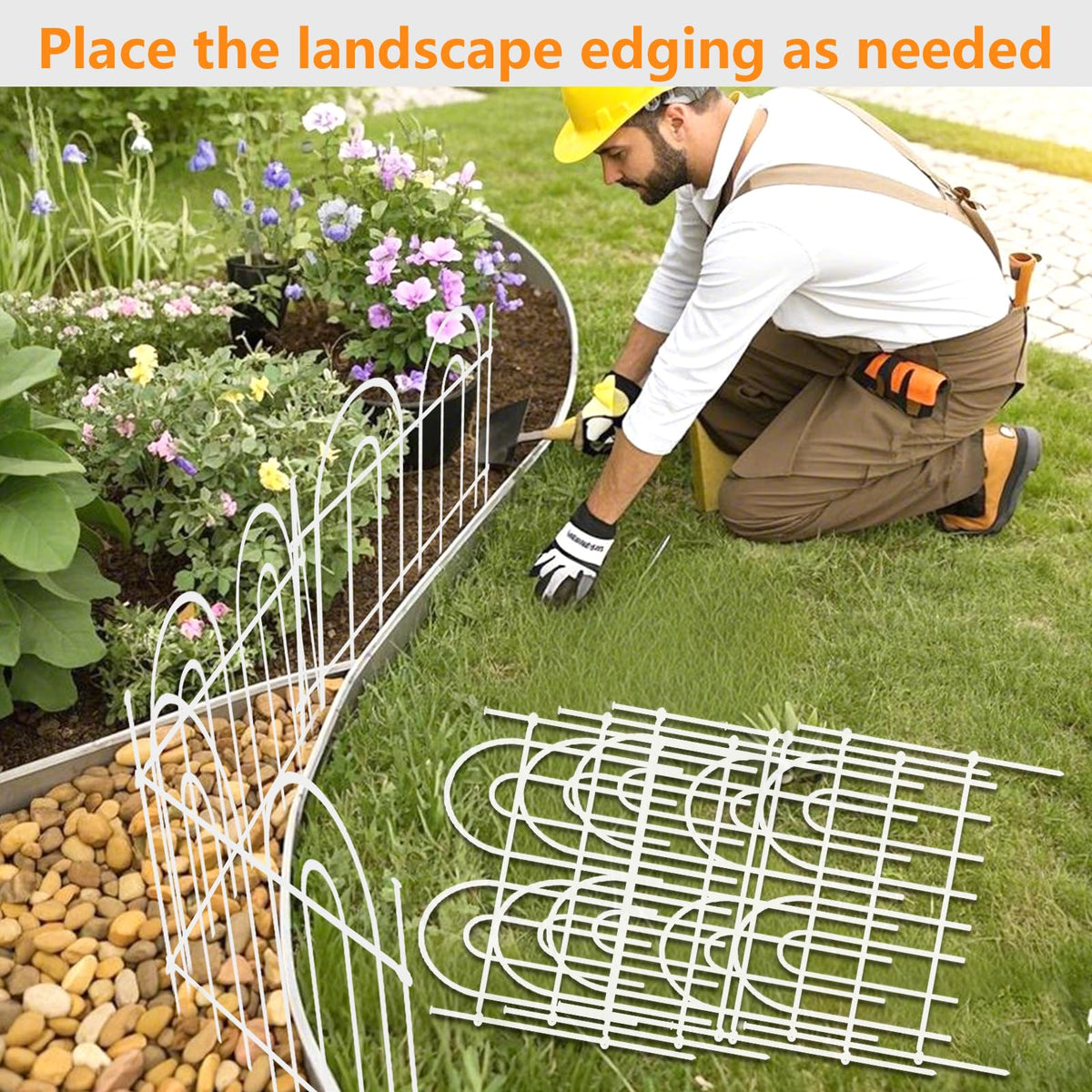 AVELOTUUG rustproof-heavy-duty-fence withstands weather for outdoor longevity.