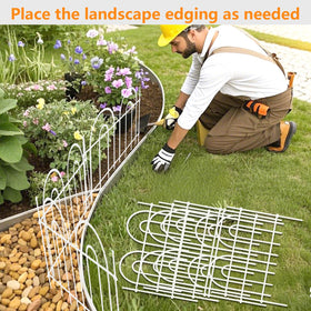 AVELOTUUG rustproof-heavy-duty-fence withstands weather for outdoor longevity.