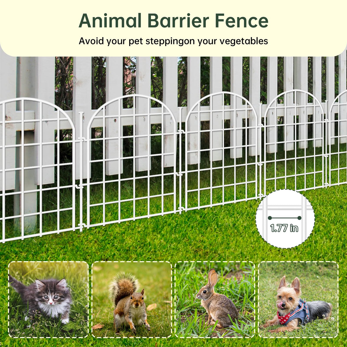 AVELOTUUG rustproof metal border demonstrates durable garden edging for long-lasting appeal.