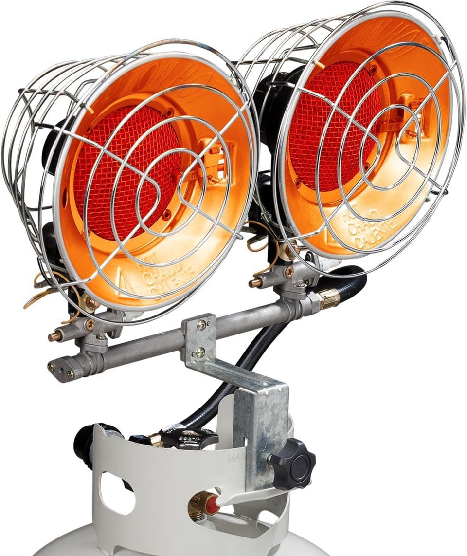 Avenger FBDTP30 front view for portable outdoor heat on patios
