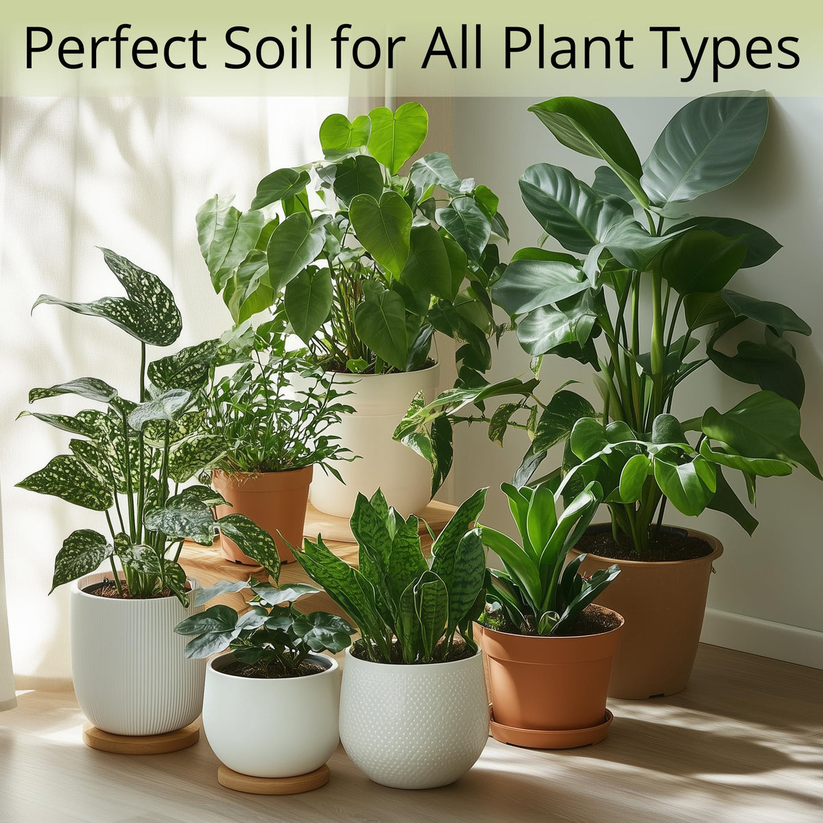 AVERGO well-draining indoor plant soil supports healthy root aeration