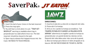 averpak jawz teeth prevent escape after capture for confident use.