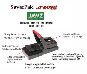 averpak jawz trap close-up highlights sensitive trigger for reliable action.
