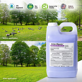 AVIAN MIGRATE family-safe environment suitable around pets and vegetation