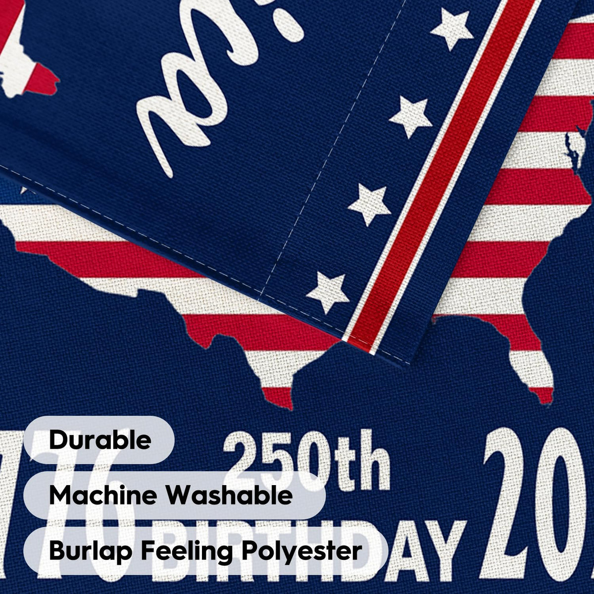 AVOIN colorlife 28x40 inch flag designed for porch, lawn, garden.