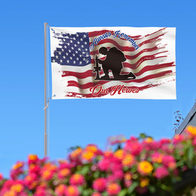 AVOIN colorlife double-sided flag readable from both sides