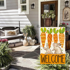 AVOIN colorlife double-sided flag offers visibility from both sides for outdoor charm.